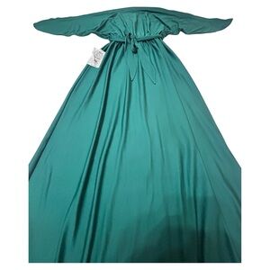 Elegant Dark Teal Maxi Dress